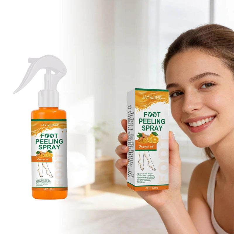 Foot Peeling Spray Exfoliates Dead Skin & Repairs Cracks - 100ml