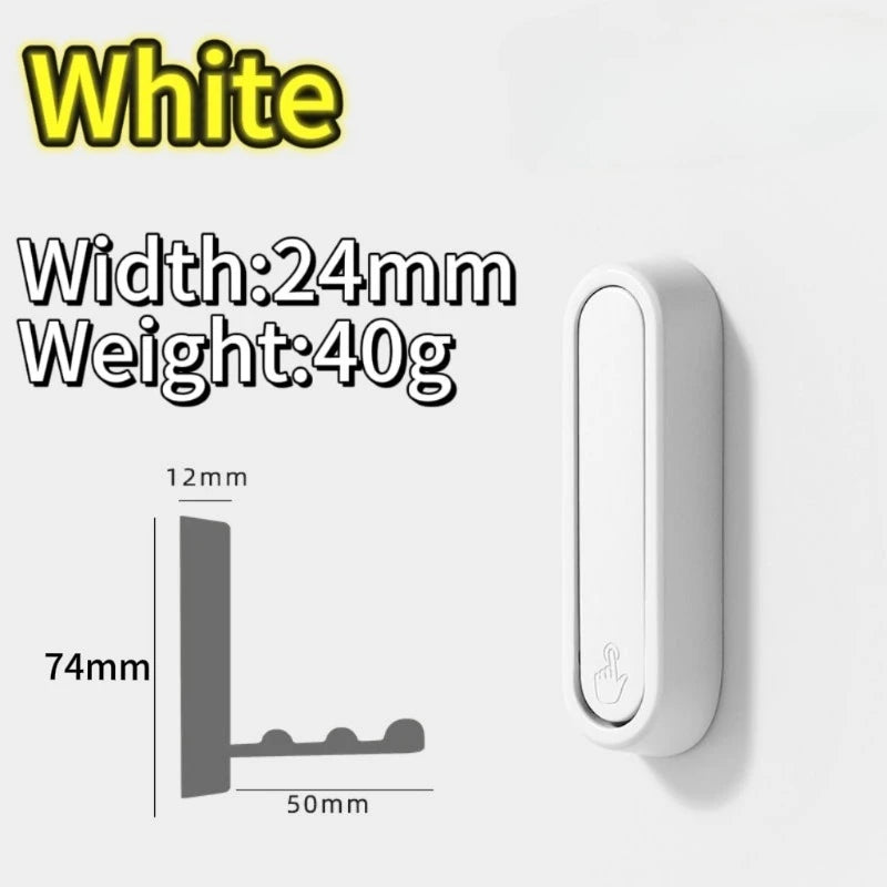 Foldable Wall Hook Towel Hanger Space-Saving Door Coat Hat Bags Holder for Home Kitchen Bathroom