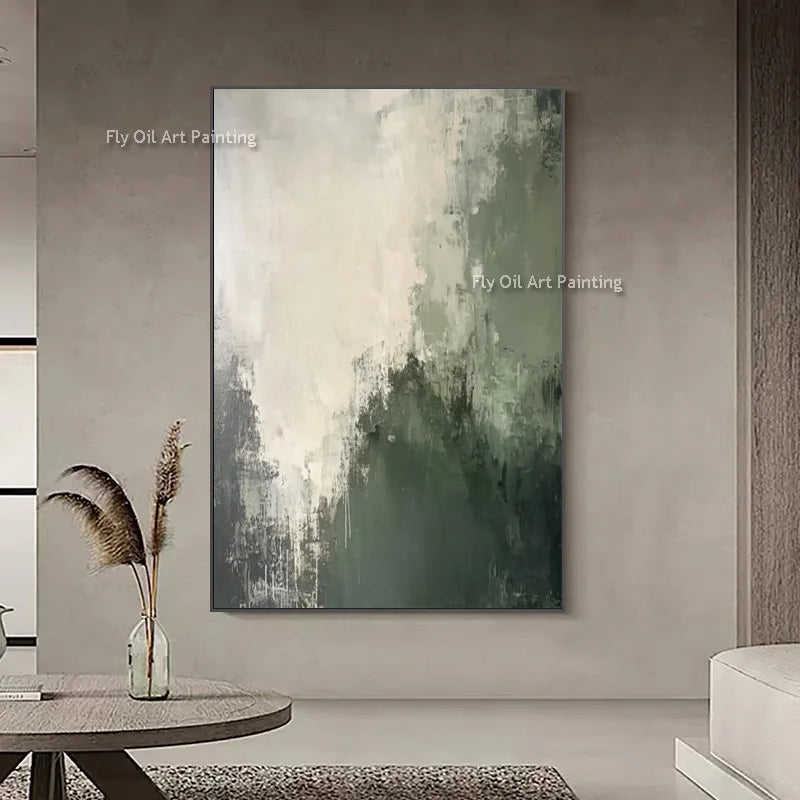 Abstract Oil Wall Art - Handpainted Artwork for Home Decor & Gift
