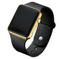 Digital LED Sport Watch for Men Women Waterproof Casual Silicone Band
