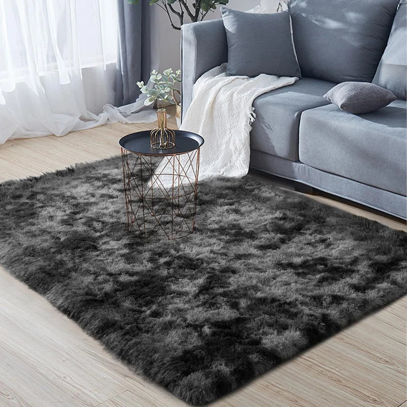 Minimalist Living Room Carpet Fluffy Non-Slip Rug for Home & Bathroom