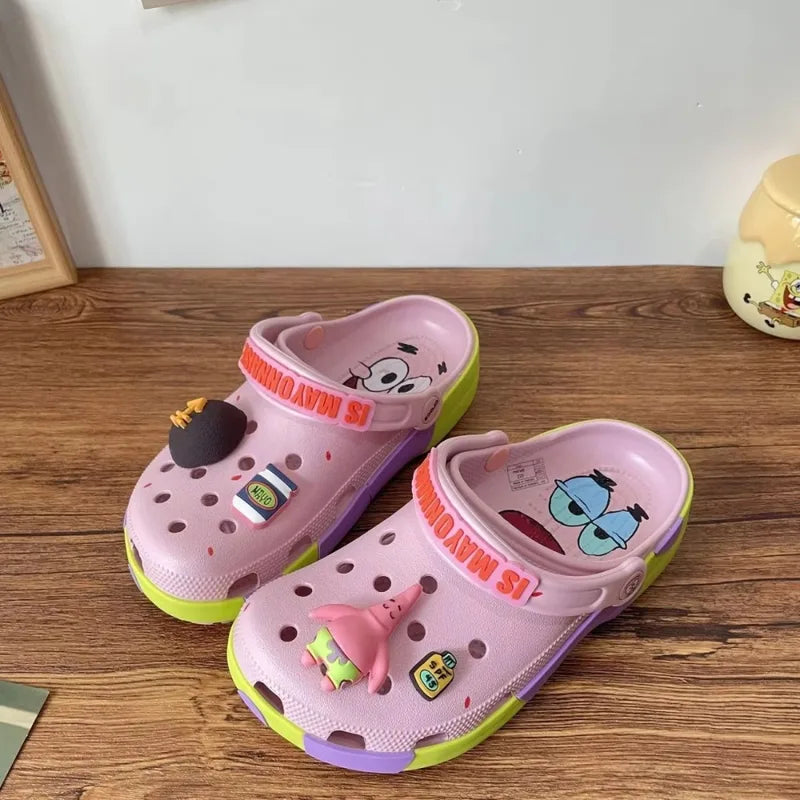 Anime Cartoon Beach Sandals for Kids and Adults - Non-Slip EVA Summer Flip Flops