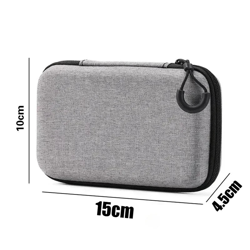 Multi-Function EVA Storage Box for Hard Drives Cables Power Banks Organizer – Digital Accessories
