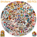 Cartoon Jesus Stickers Pack - Waterproof Vinyl Decals for Laptop Phone Skateboard & More
