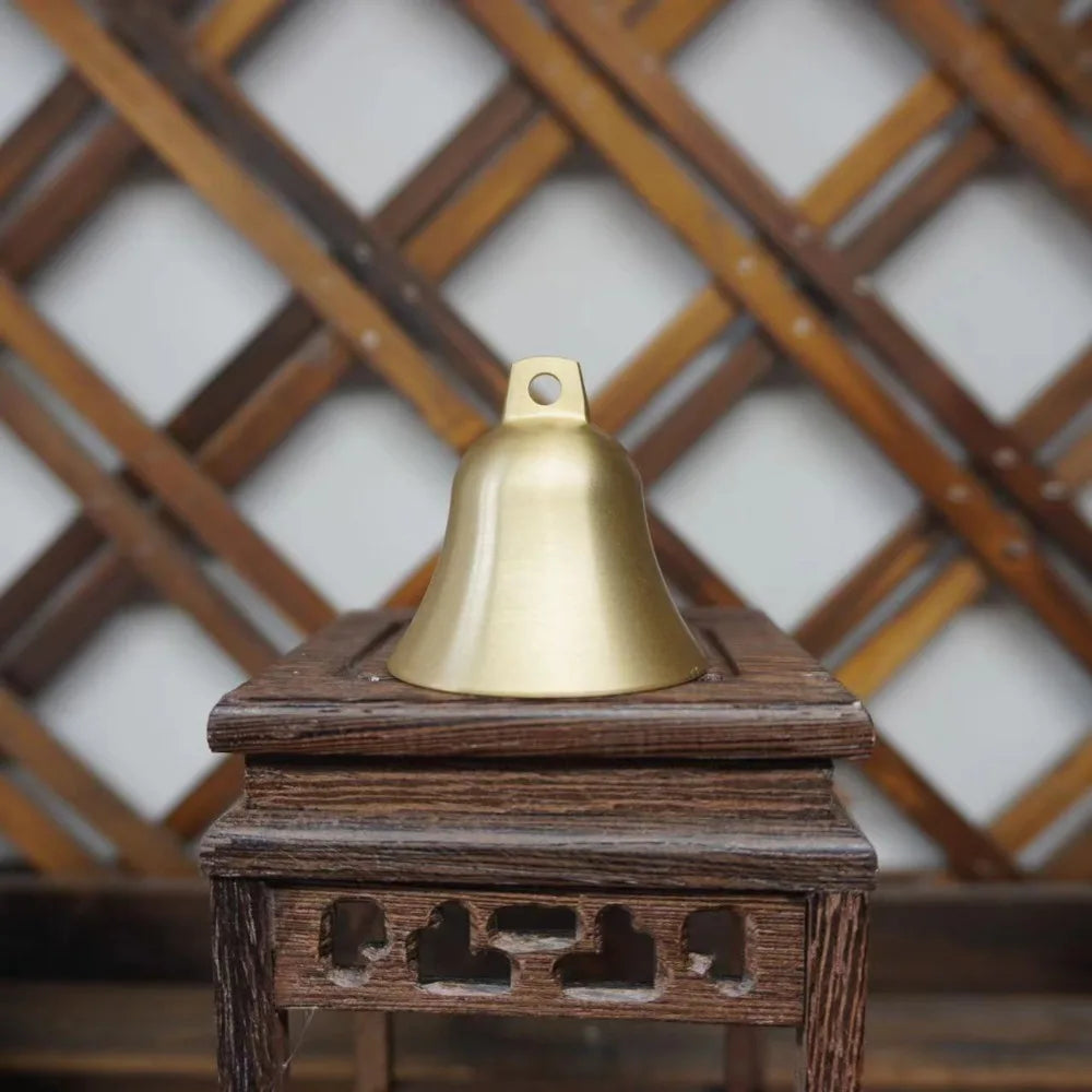 Copper Cow Bell for Grazing Livestock, Decorative Ornaments, Farmhouse Decor