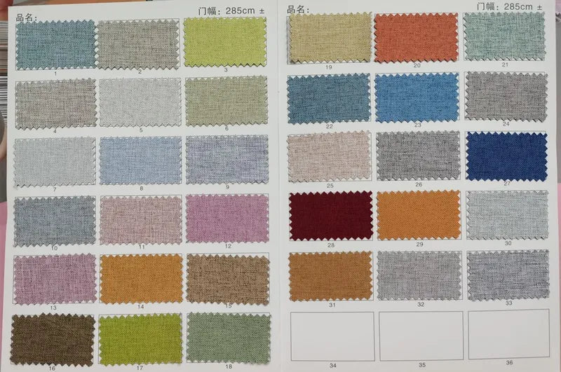 Blackout Window Curtains 350cm Height Solid Color Drapes for Living Room & Bedroom