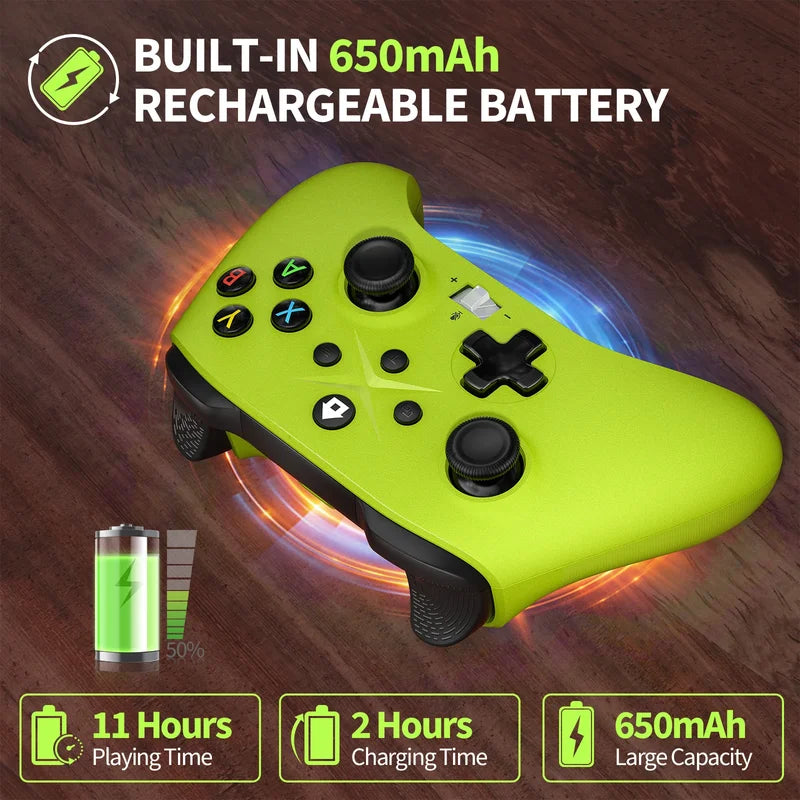 Wireless Game Controller for Xbox Series X/S, PC, iOS, Android with Gyro & Turbo