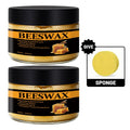 Wood Care Beeswax Solid Furniture Polish with Natural Scent - Waterproof & Restores Wooden Surfaces