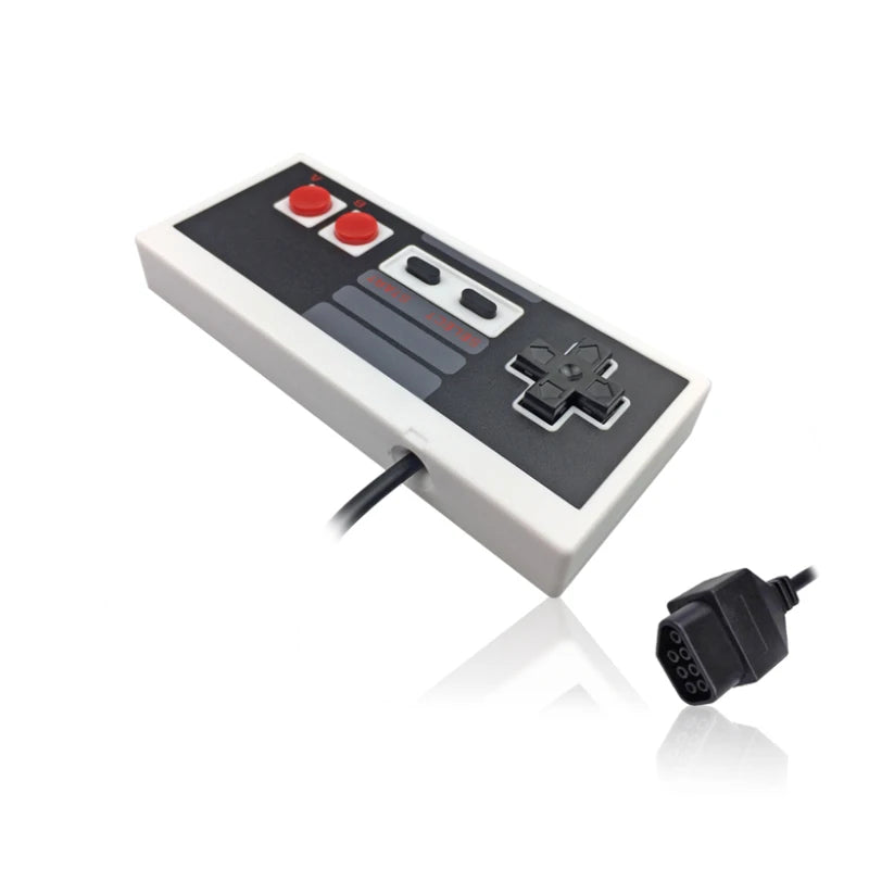 Wired NES 8-Bit Game Controller for Classic Console - Joystick Game Pad