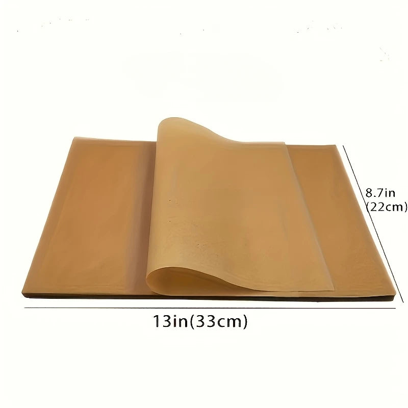 Pre-Cut Non-Stick Parchment Baking Sheets - Half Sheet Pan Size, 50/200pcs