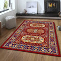 Vintage Persian Moroccan Carpet Mat for Living Room and Bedroom