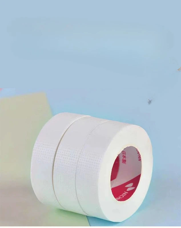 Insulating Tape for Eyelash Extension, Lint-Free Under Eye Pads, Breathable Non-Woven Paper, Multiple Rolls
