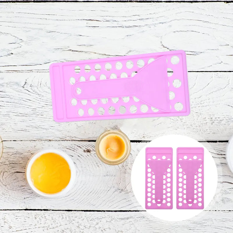 Lipstick Filling Tray & Spatula DIY Lip Balm & Lip Gloss Making Kit