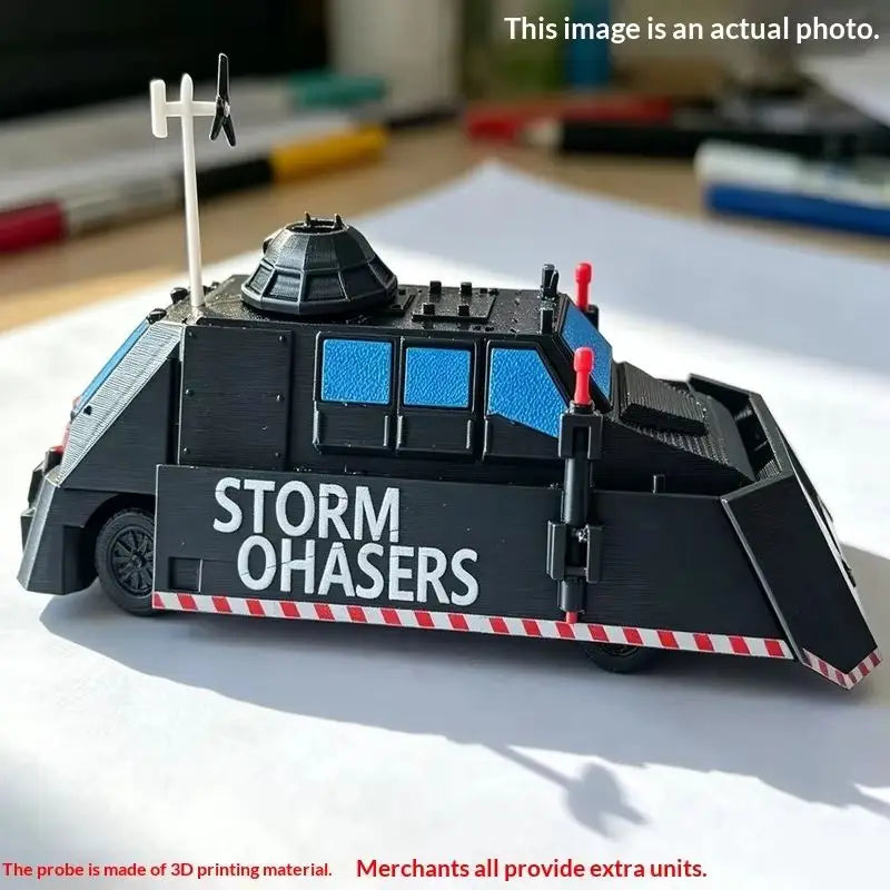 Delt Stor TIV2 Tornado Interceptor Vehicle Model - Movable & Liftable Toy Truck