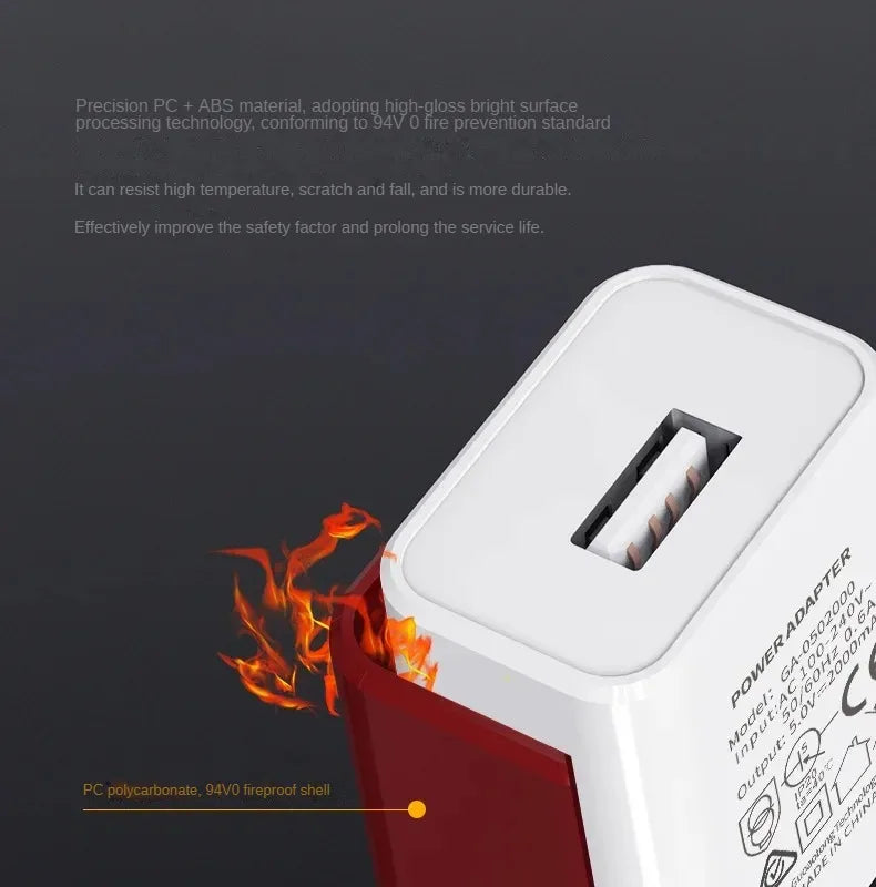 Australian Travel Wall Charger Adapter 5V 1A/2A SAA Certified Mini USB Power Plug