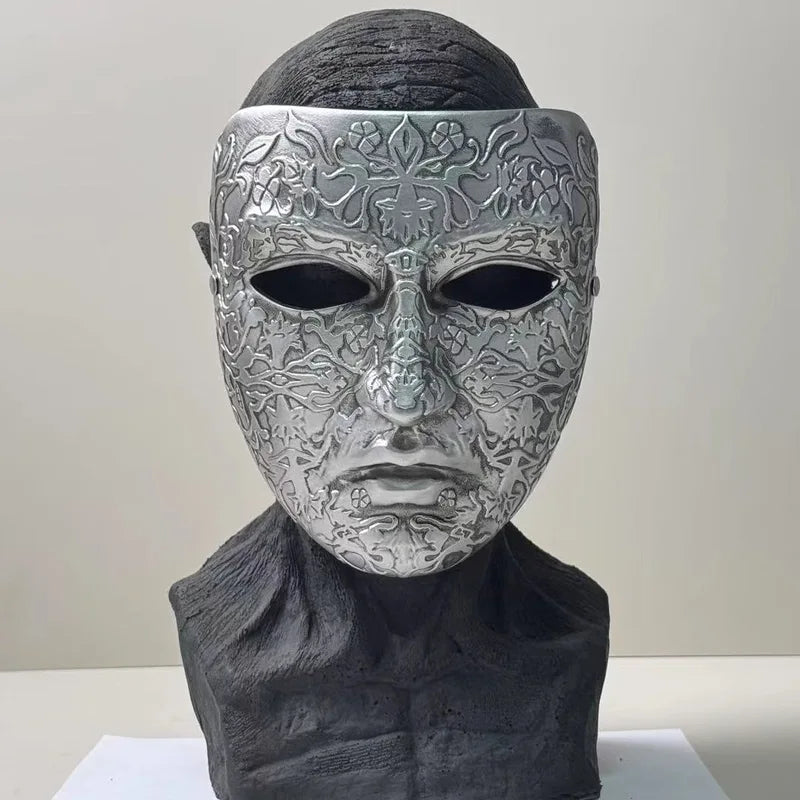 Handcrafted Resin Mask for Costume Parties Masquerades Halloween Decor Collectible