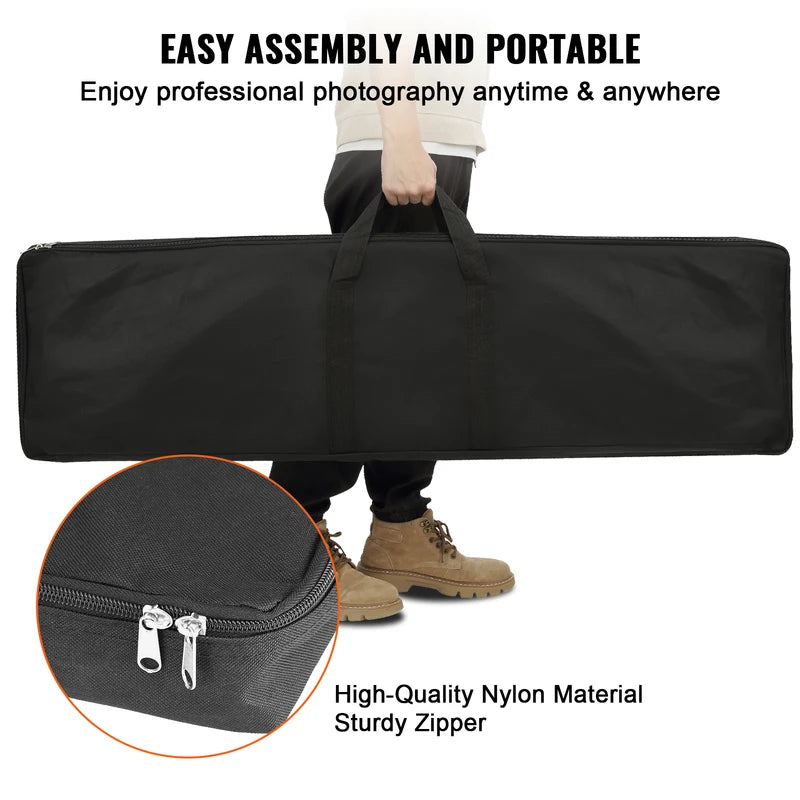 10 ft Heavy Duty Adjustable Photography Backdrop Stand for Studio & Events