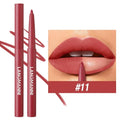 Waterproof Lip Liner Pencil Set - Matte Long-Lasting Lip Makeup with 12 Colors