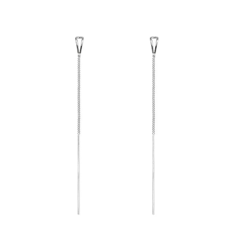 Sterling Silver Ear Wire Stud Earrings Small Round Bead Jewelry for Pierced Ears