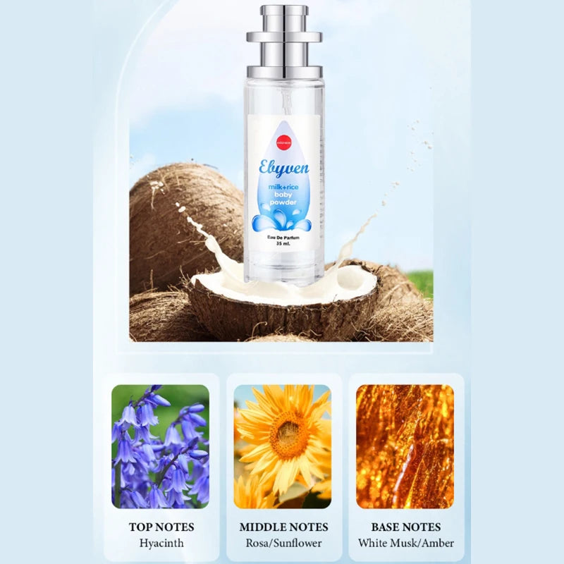 Milky Scent Vanilla Perfume Spray for Women - Floral Fruity Light Fragrance Mist