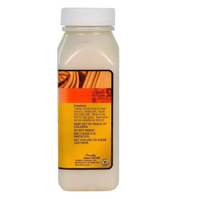 118ml Carnauba Wax Leather Finish - Protective High Gloss Coating