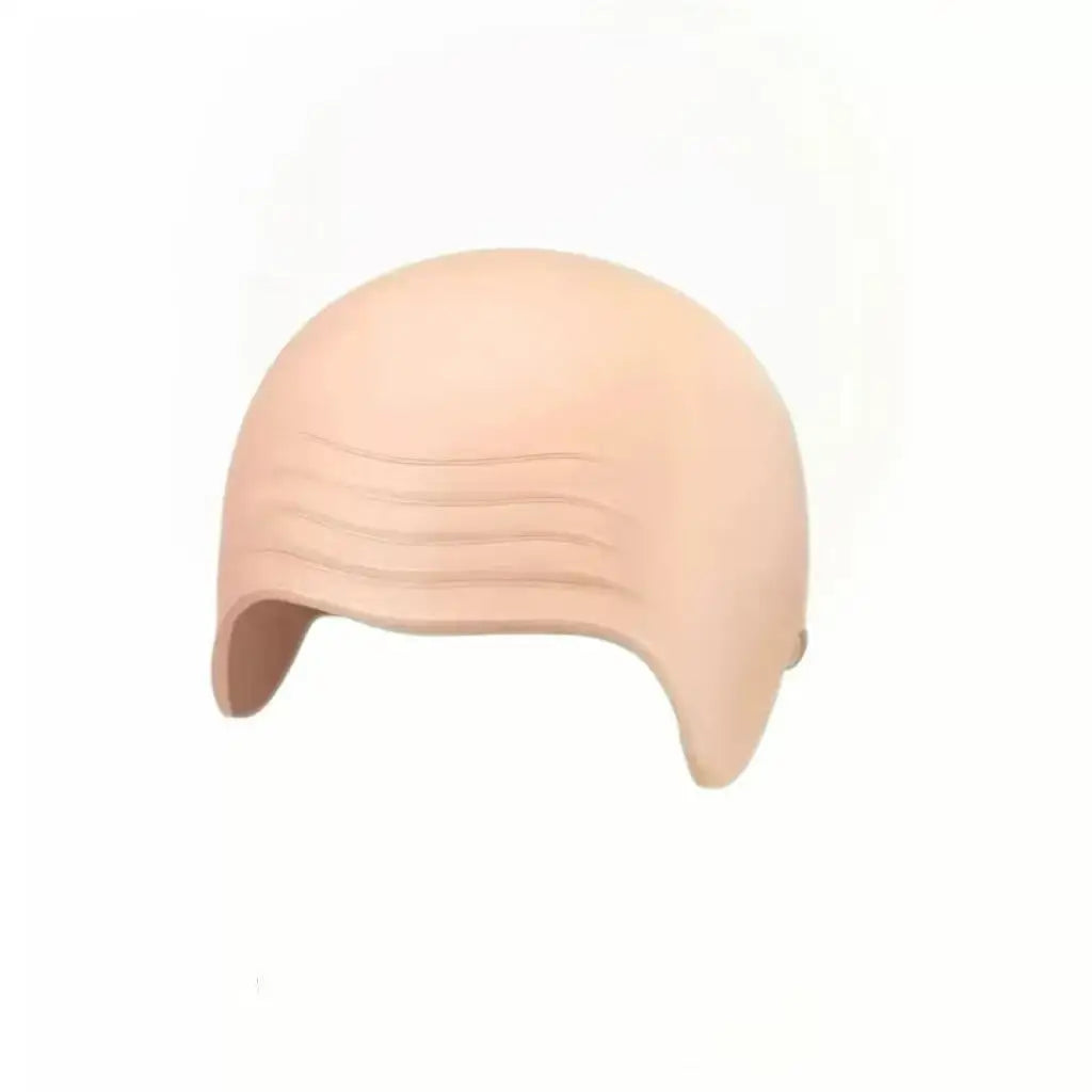Cosplay Bald Outfit Accessories Set with Latex Bald Hat and Nylon Wig Cap for Halloween and Parties