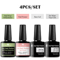 8ml Nail Primer Dehydrator & No-Acid Base Gel Set for UV Gel Nails