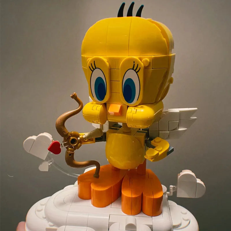 412pcs Bird Building Blocks Kit Creative Decorative Toy Halloween Gift for Living Room
