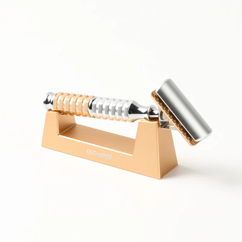 Men's Shaving Razor Holder Wedge Colorful Grooming Accessory - Stylish & Practical