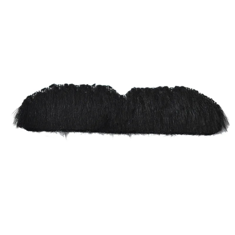 6PCS Fake Beard Set for Costume Party Halloween Moustache Accessories