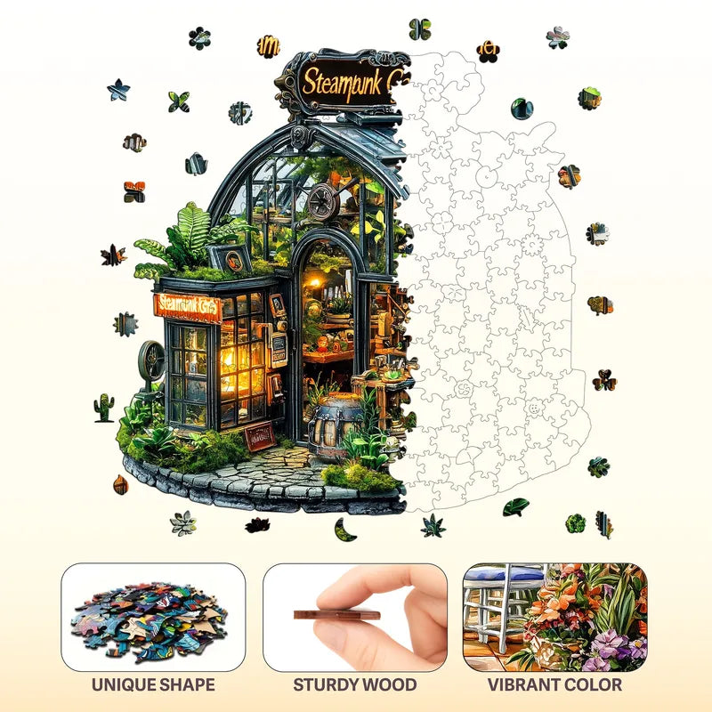Wooden Puzzle Toy - Fantasy Themed Decorative Gift for Kids & Teens