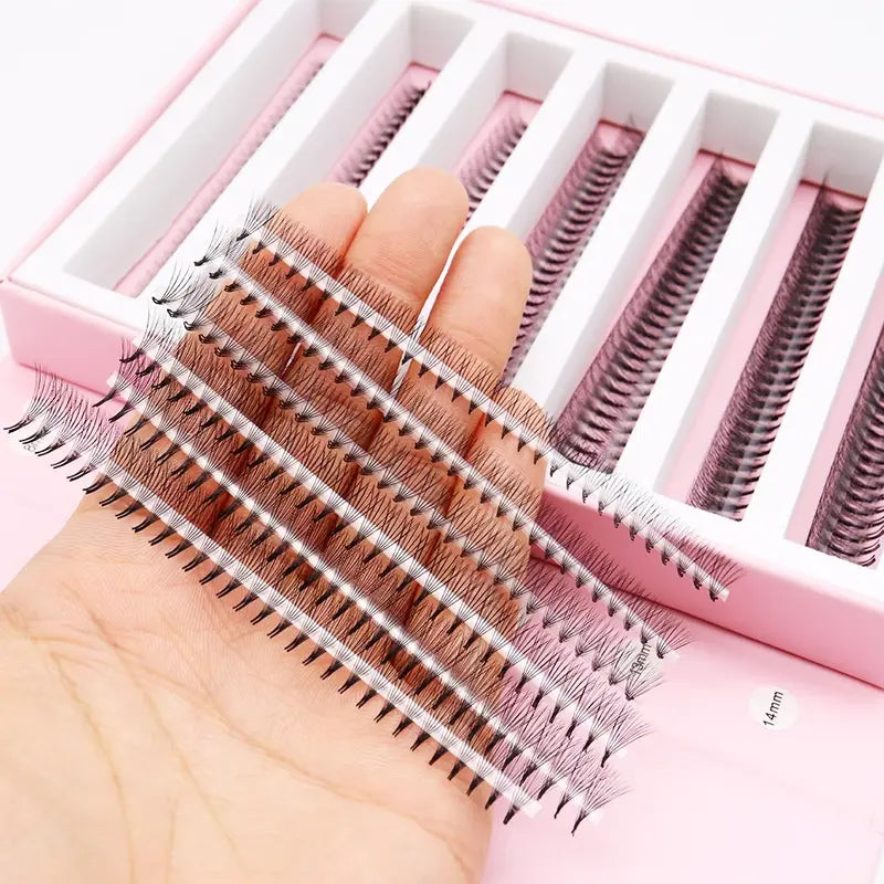 Premade Volume False Eyelash Fans - Natural Prefabricated Lash Extensions Bulk