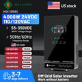 120V Off Grid 5600W Pure Sine Wave Solar Inverter with MPPT Charger and LCD Display