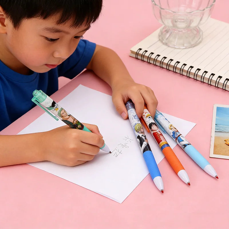 Gel Pen Set with Bullet Tip - 4/8/12pcs Creative Stationery for School