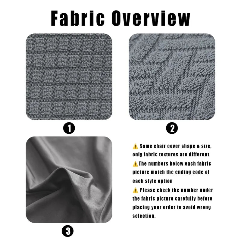Waterproof Shell Chair Cover for Dining & Kitchen Chairs - Removable & Thin Summer Seat Protector