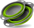 Single-Piece Collapsible Silicone Strainer - Multi-Purpose Kitchen Colander