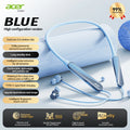 Wireless Bluetooth Headset with Neck Mount for Sports & Calls - HiFi Sound, Noise Reduction, Long Battery Life