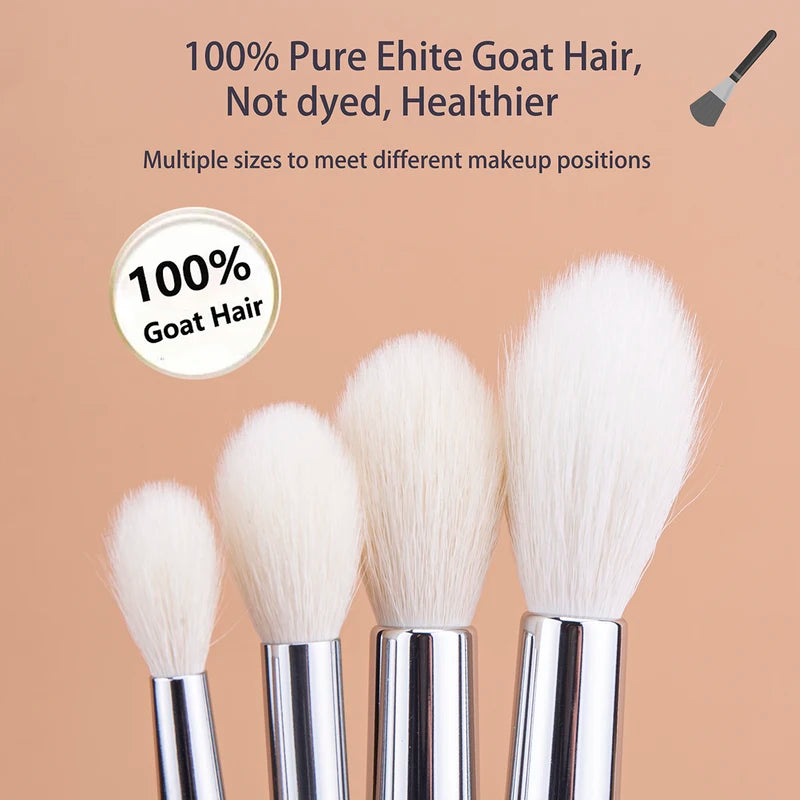 Makeup Highlighter Brush Tapered Face Contour & Sculpting Tool - Goat Hair