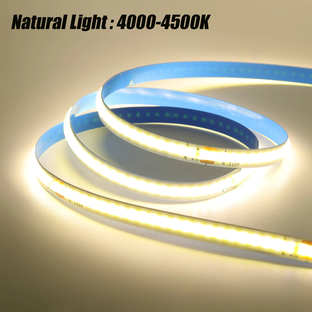 Flexible LED Strip Lights 220V AC 240 LEDs/M RGBW 5M-50M with IP20 Waterproof