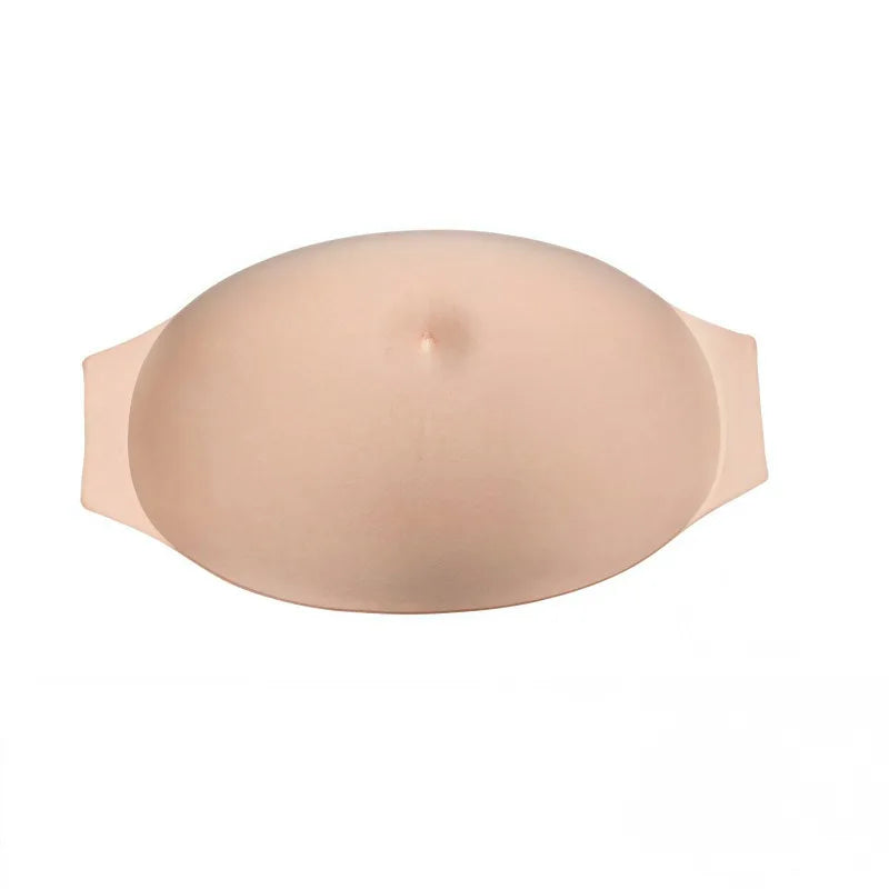 Breathable Lightweight Fake Pregnancy Belly for Role Play - Soft & Lifelike