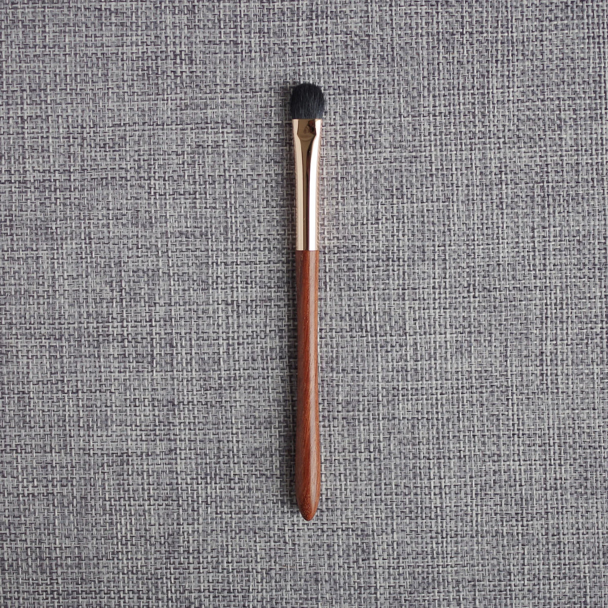 Professional Handmade Makeup Brush Set - Soft Saikoho Goat Hair Eye Shadow Blending Brushes with Rosewood Handles