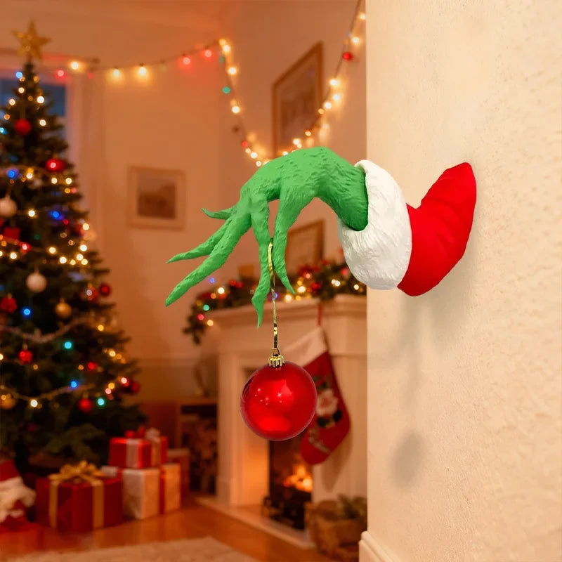 Christmas Fairy Tree Decorations with Plush Monster Arms & Fairy Tree Ornaments