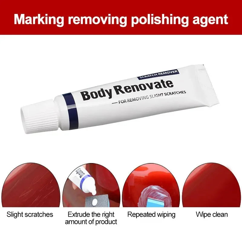 Car Scratch Repair Polishing Kit - Auto Body Repair & Paint Care Set