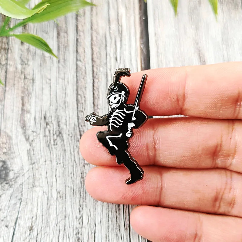 Music Band Logo Brooch - Rock Style Metal Badge for Accessories