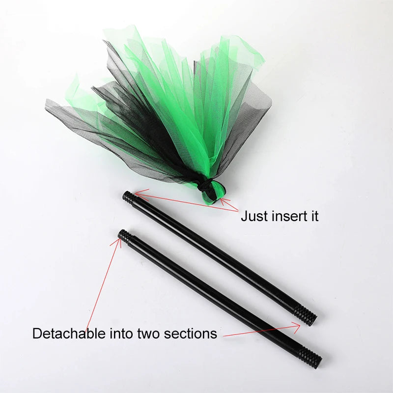 Wizard Broom Detachable Festival Party Decoration Cosplay Costume Prop