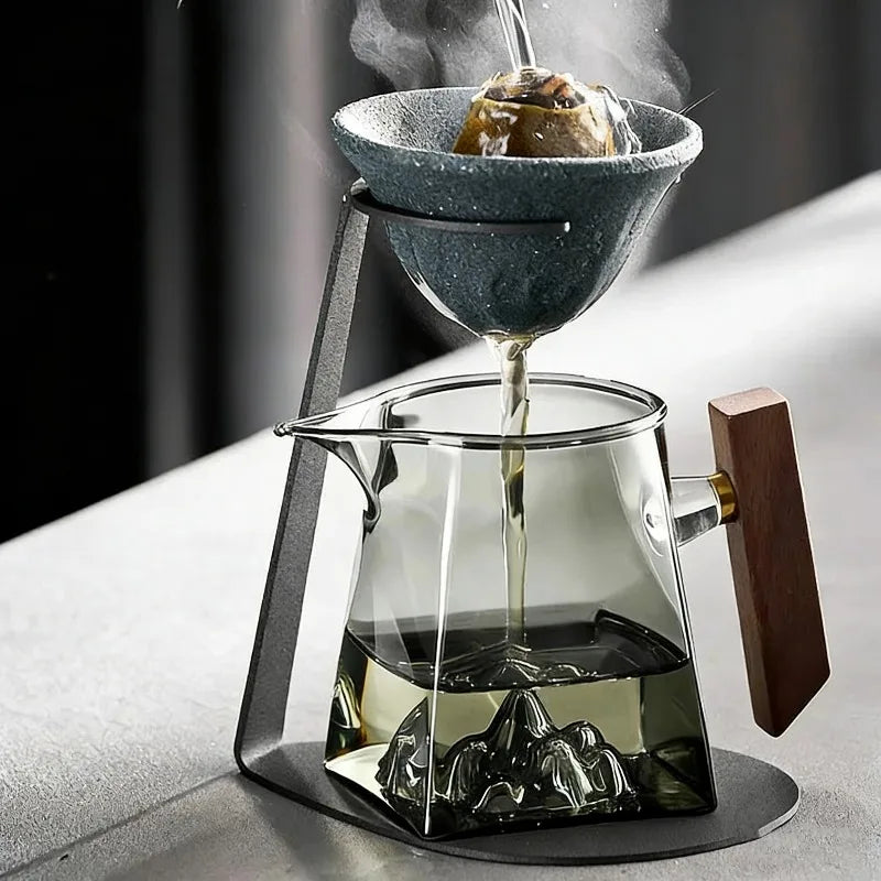Heat Resistant Ceramic Tea Strainer Set for Brewing Tea and Coffee