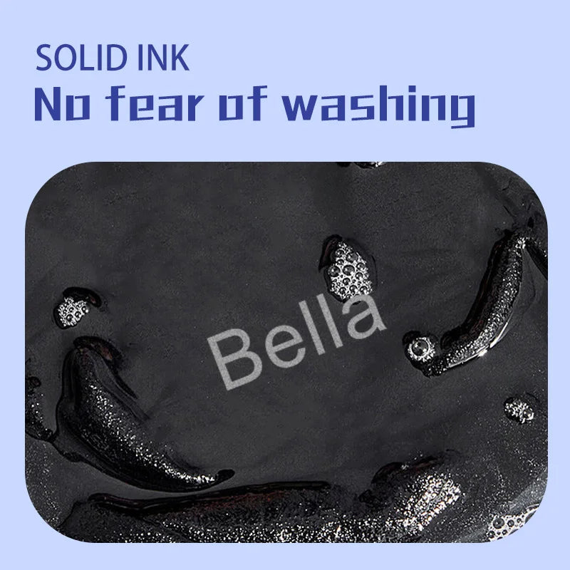 Customized Name Stamp for Kids and Babies Waterproof Non-Fading Personal Seal