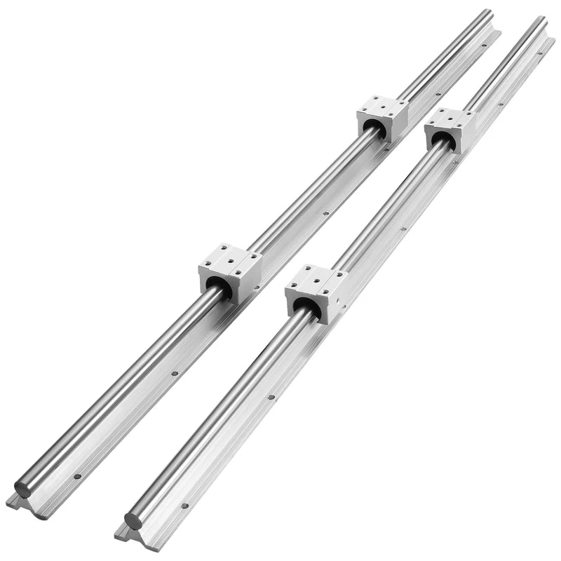 Linear Guide Rail Set for CNC Milling and Automation - All Sizes