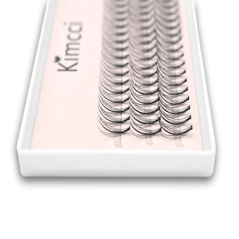 False Eyelash Clusters - Handmade Sandwich Mink Extensions, 60 Clusters