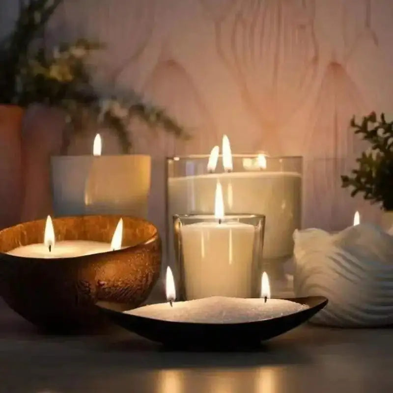 Pearl Candle Kit with 20 Wicks for Candle Making Wedding Party Sand Wax